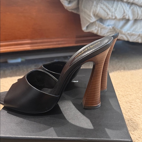 Saint Laurent Heeled Mules - Picture 3 of 8